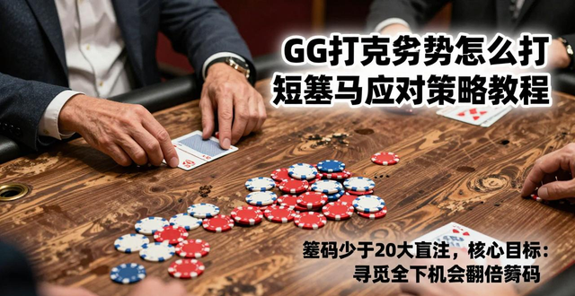 GG扑克劣势怎么打 短筹码应对策略教程