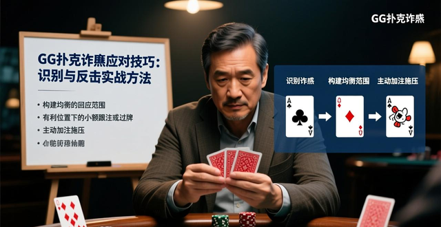 GG扑克诈唬应对技巧：识别与反击实战方法