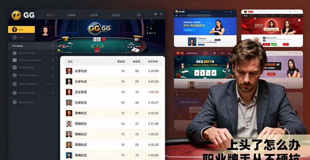 GG扑克与其他平台对比攻略：哪个更适合你？从玩家构成到资金管理全面分析