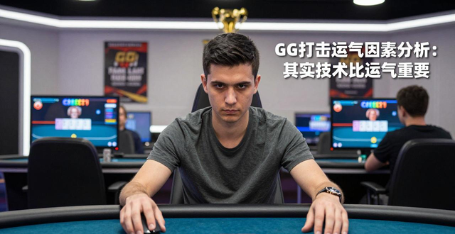 GG扑克运气因素分析：其实技术比运气重要