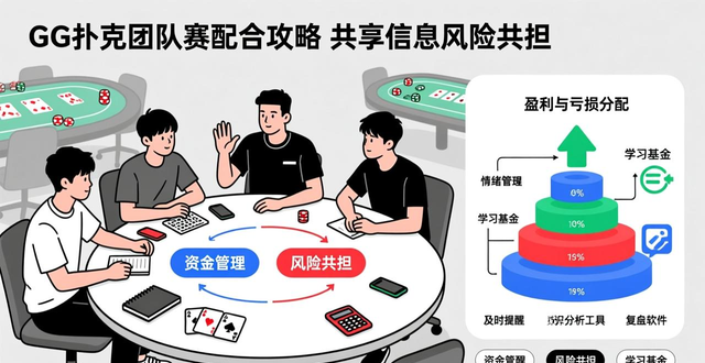 GG扑克团队赛配合攻略 共享信息风险共担