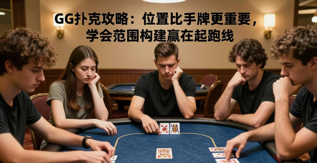 GG扑克攻略：位置比手牌更重要，学会范围构建赢在起跑线