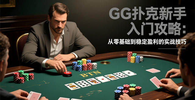 GG扑克新手入门攻略：从零基础到稳定盈利的实战技巧