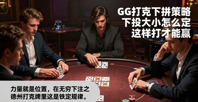 GG扑克下注策略 下注大小怎么定 这样打才能赢