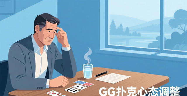 GG扑克心态调整：情绪失控怎么办？3招快速找回状态