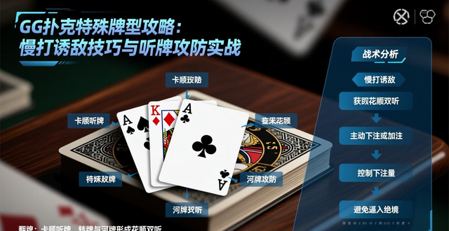 GG扑克特殊牌型攻略：慢打诱敌技巧与听牌攻防实战