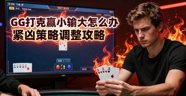 GG扑克赢小输大怎么办 紧凶策略调整攻略