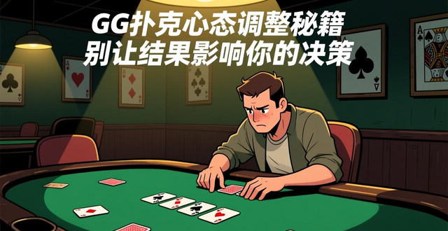 GG扑克心态调整秘籍 别让结果影响你的决策