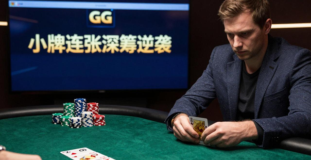 GG扑克冷门牌型攻略：小牌连张深筹逆袭，泰安赛实战检验