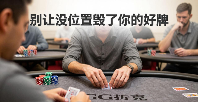 GG扑克位置优势攻略 学会坐在后位像印钞机一样赢钱