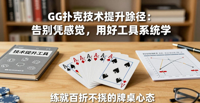 GG扑克技术提升途径：告别凭感觉，用好工具系统学
