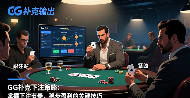 GG扑克下注策略：掌握下注节奏，稳步盈利的关键技巧