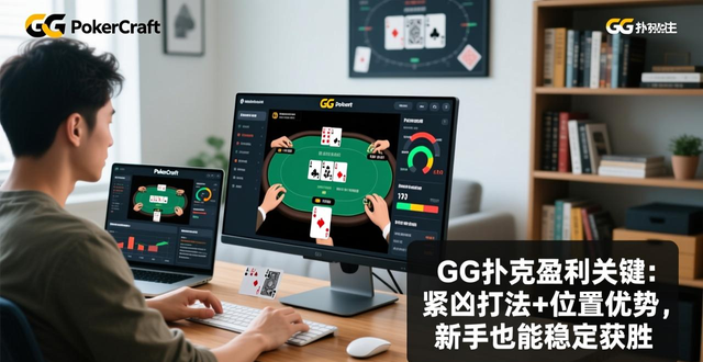 GG扑克盈利关键：紧凶打法+位置优势，新手也能稳定获胜