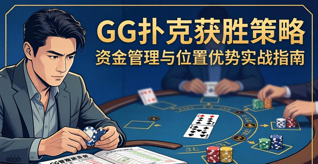 GG扑克获胜策略 资金管理与位置优势实战指南