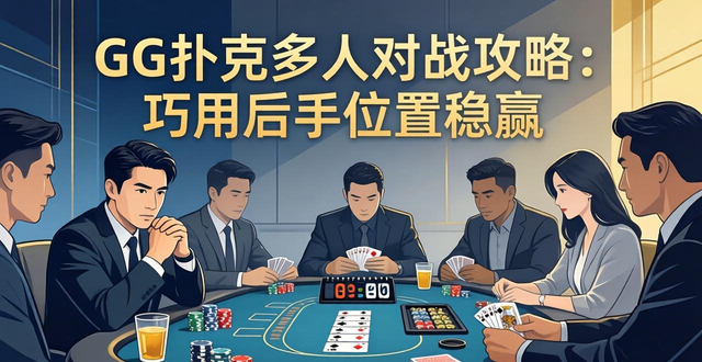 GG扑克多人对战攻略：巧用后手位置稳赢