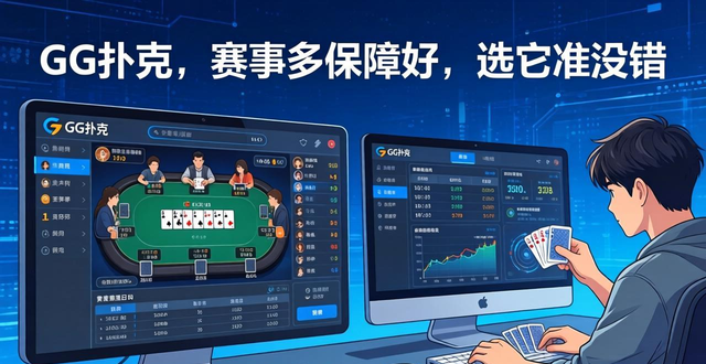 GG扑克对比其他平台，赛事多保障好，选它准没错