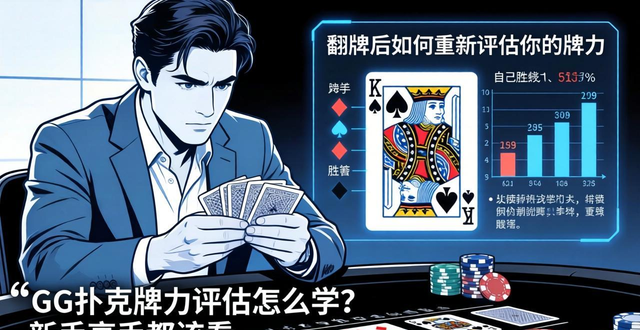 GG扑克牌力评估怎么学？新手高手都该看