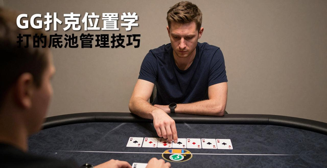 GG扑克位置学打法 新手必学的线上位置技巧