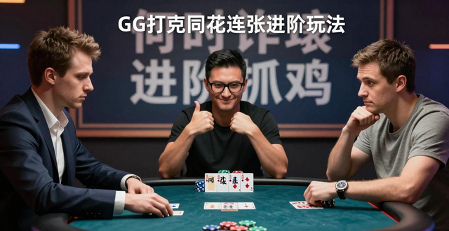 GG扑克同花连张进阶玩法 从翻前跟注到河牌诈唬的实战技巧
