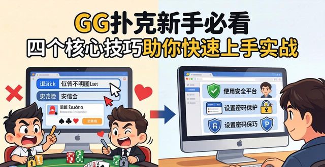 GG扑克新手必看 四个核心技巧助你快速上手实战