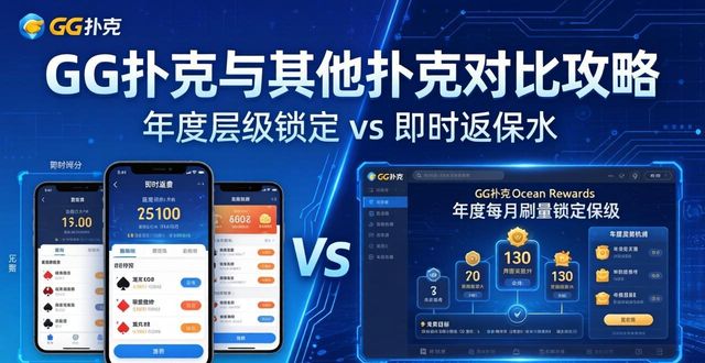 GG扑克与其他扑克对比攻略 线上实战必学的三大核心差异