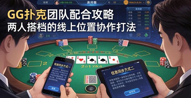 GG扑克团队配合攻略 两人搭档的线上位置协作打法