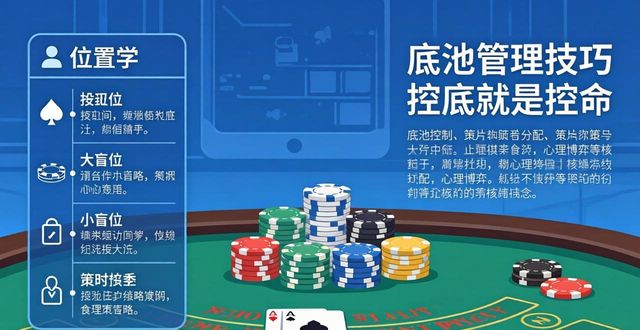 GG扑克提升胜率的底层逻辑 位置学与底池管理实操教学