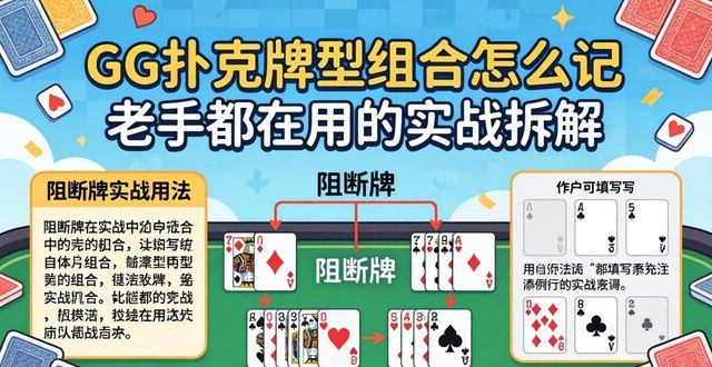 GG扑克牌型组合怎么记 老手都在用的实战拆解