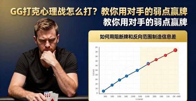 GG扑克心理战怎么打？教你用对手的弱点赢牌