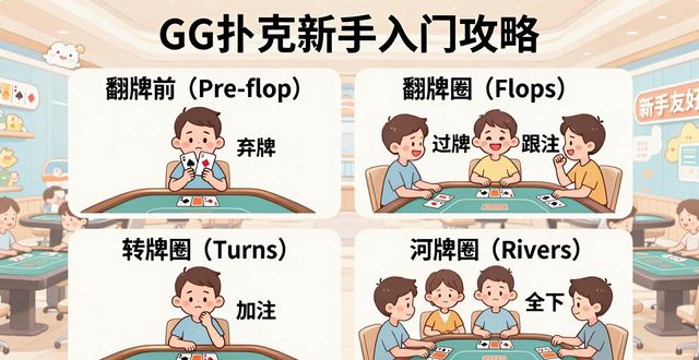 GG扑克新手入门攻略：从零开始的实用指南