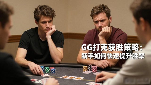 GG扑克获胜策略：新手如何快速提升胜率