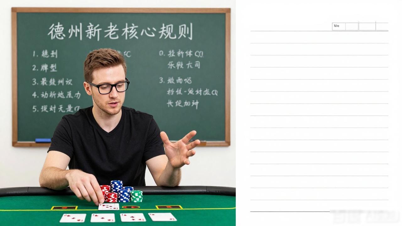 GG扑克新手入门攻略 从零开始学德州扑克
