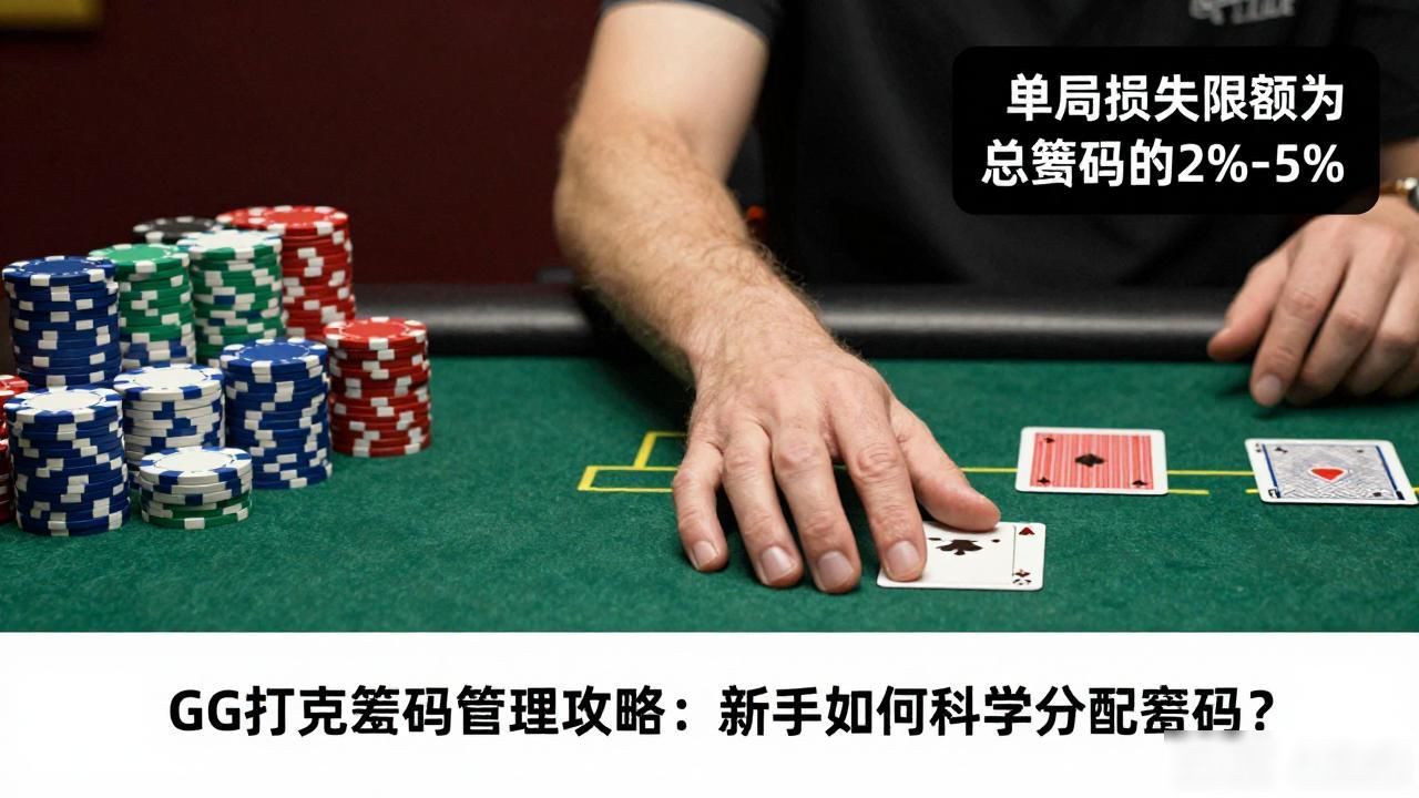 GG扑克筹码管理攻略：新手如何科学分配筹码？
