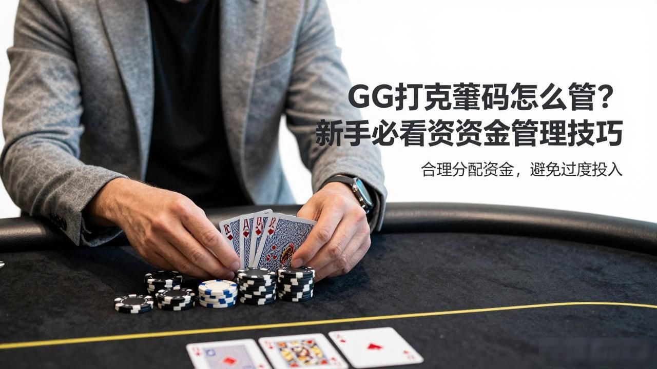 GG扑克筹码怎么管？新手必看的资金管理技巧
